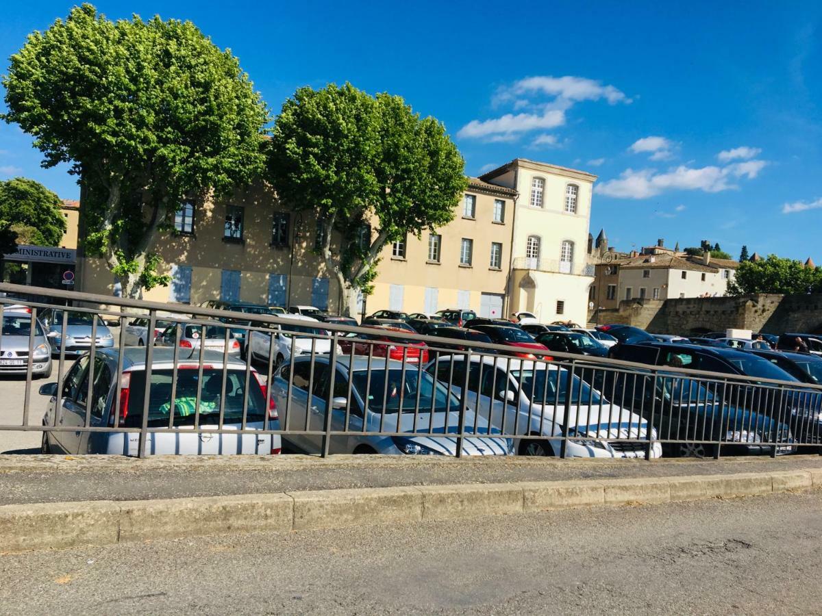 Ferienwohnung Au Pied De La Cite Carcassonne Exterior foto