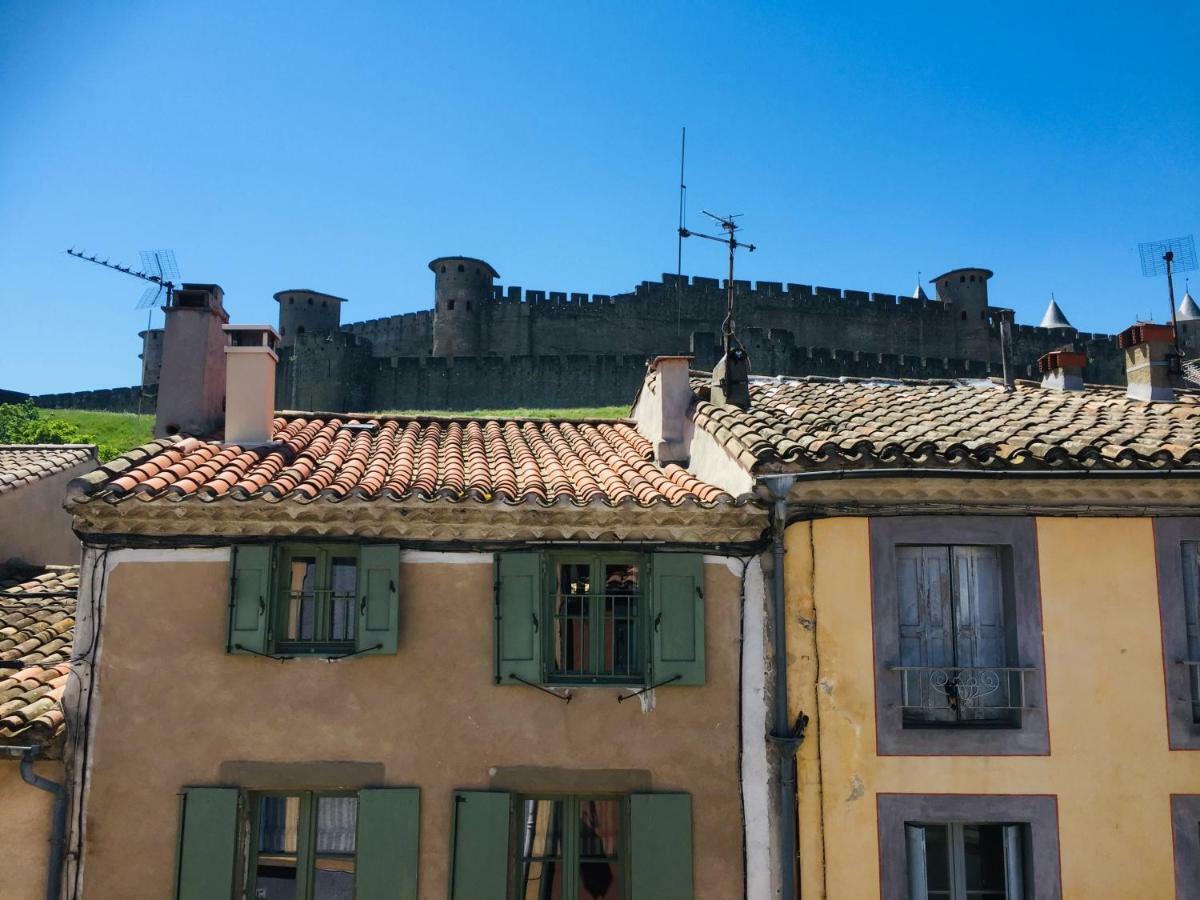 Ferienwohnung Au Pied De La Cite Carcassonne Exterior foto